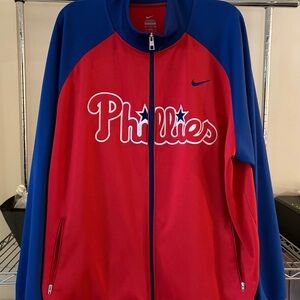Phillies Nike Red Jacket XXL